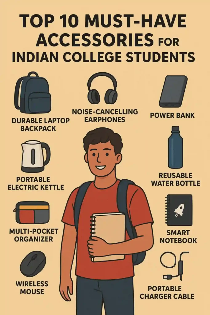 Top 10 Must-Have Accessories for Indian College Students